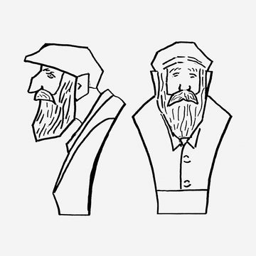 Immigrant Bust Blank by Harley Refsal